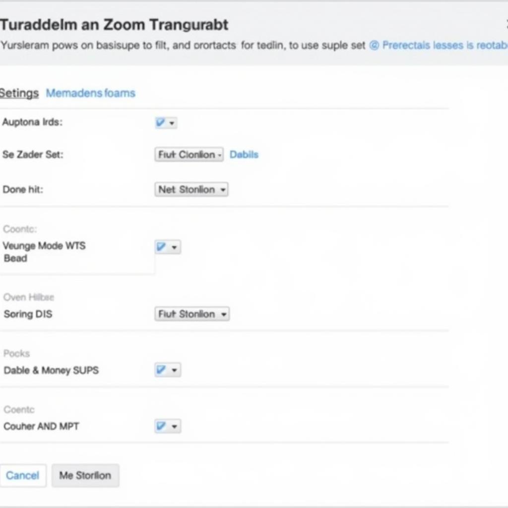 Zoom Transcript Download Options