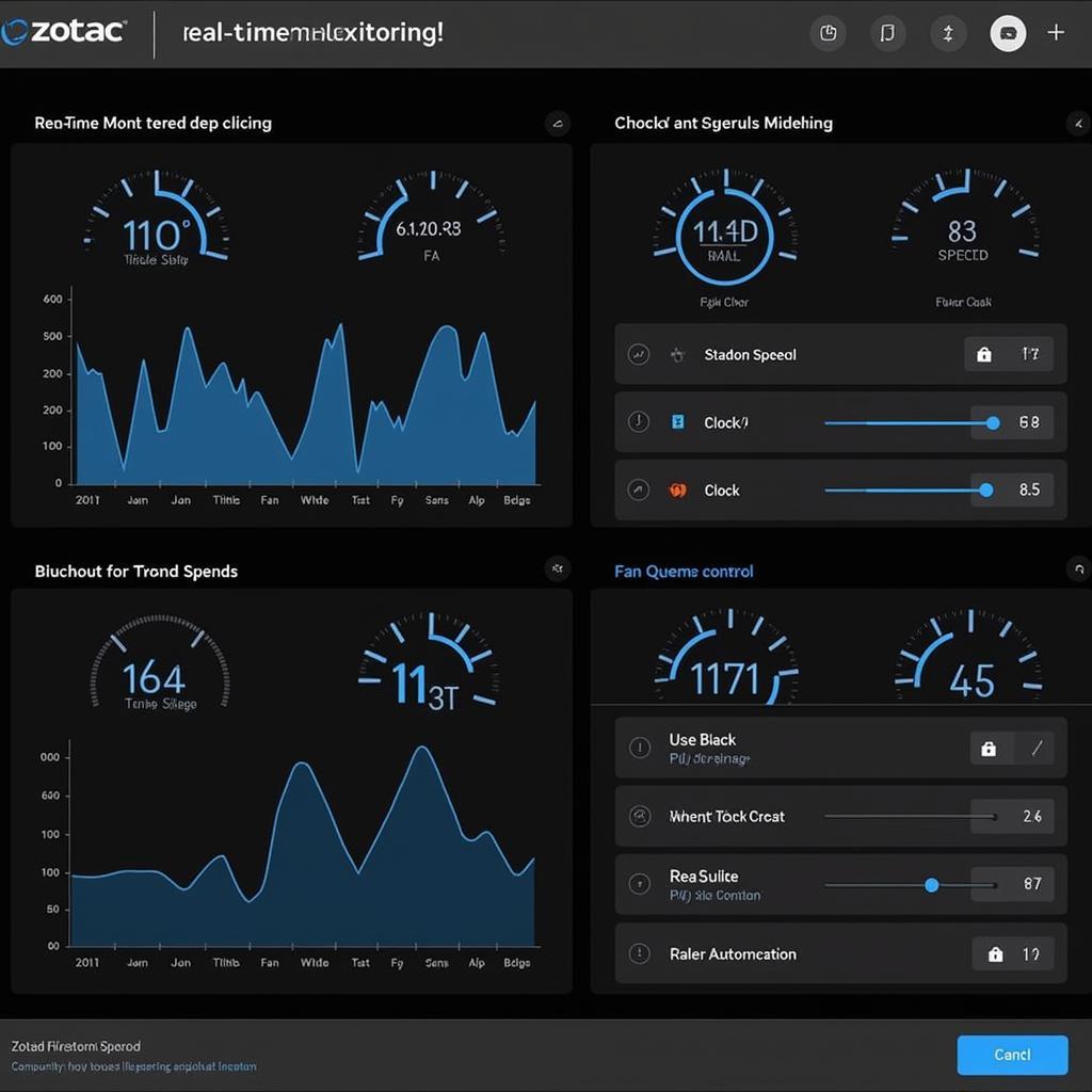 Zotac Firestorm Interface