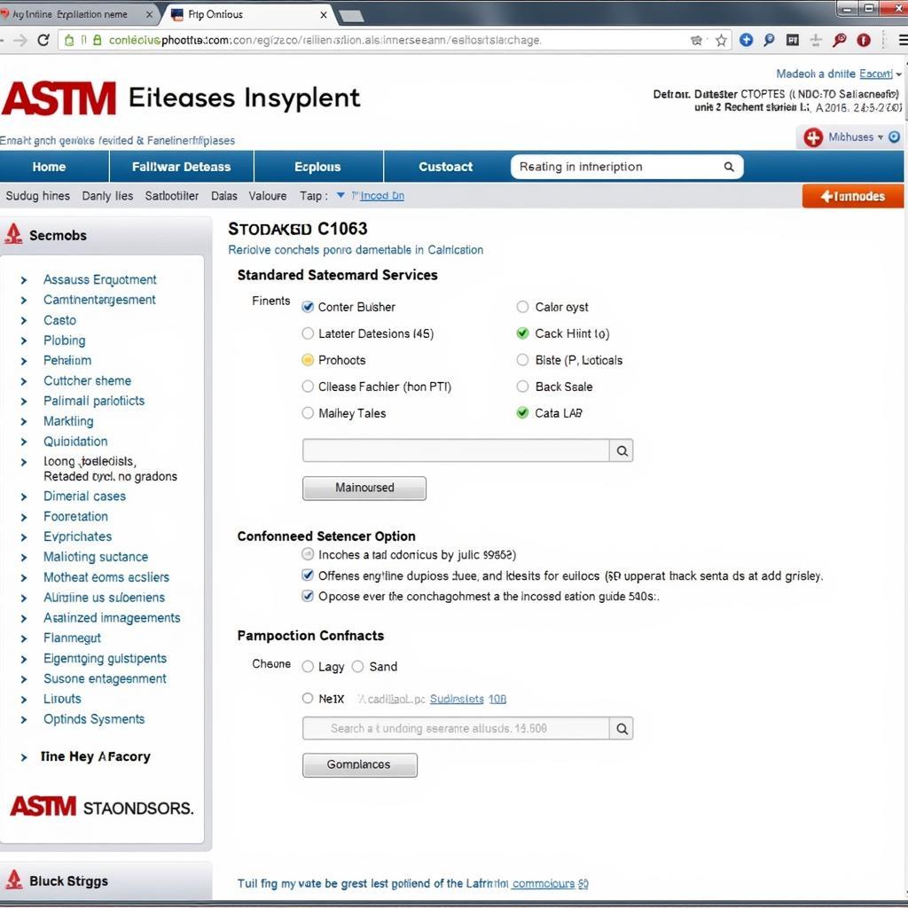 Accessing ASTM C1063 Online