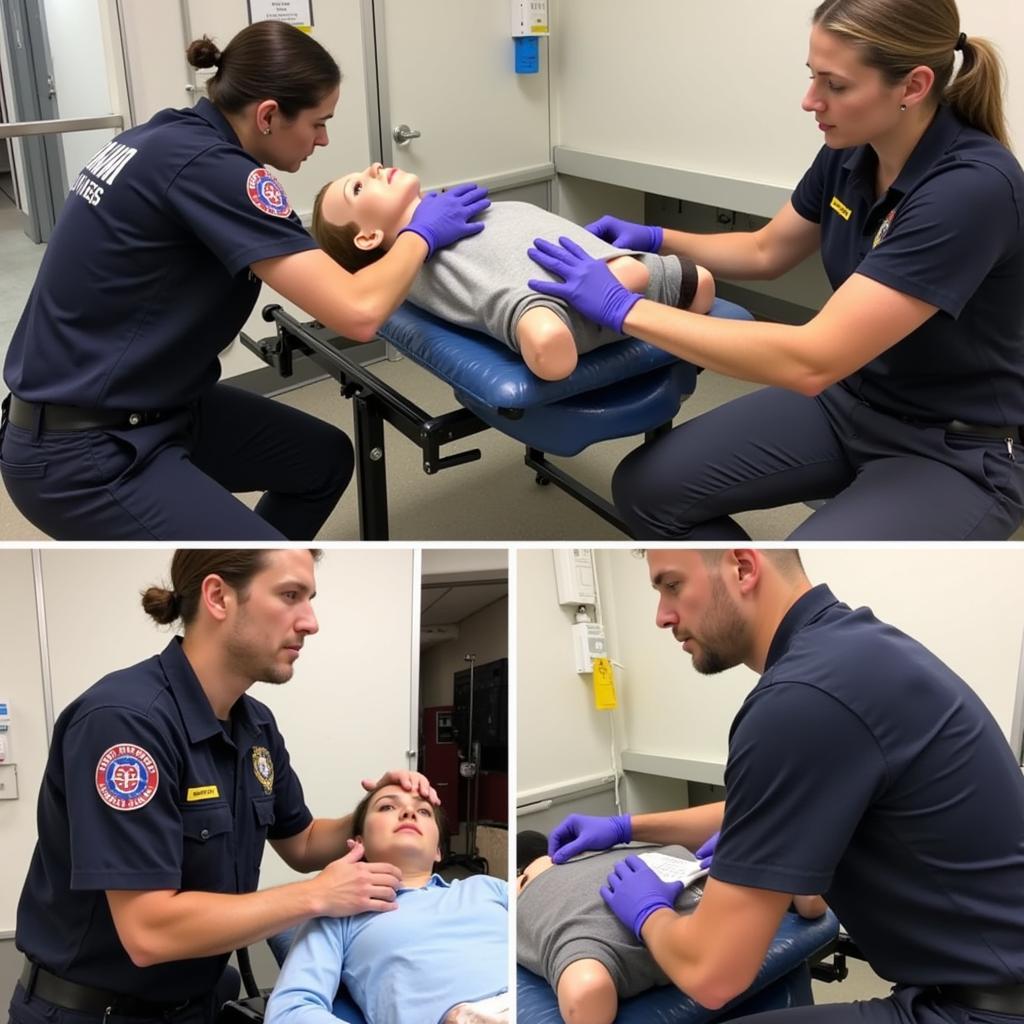 Advanced EMT Skills Practice: Intubation, IV Access, and Patient Assessment