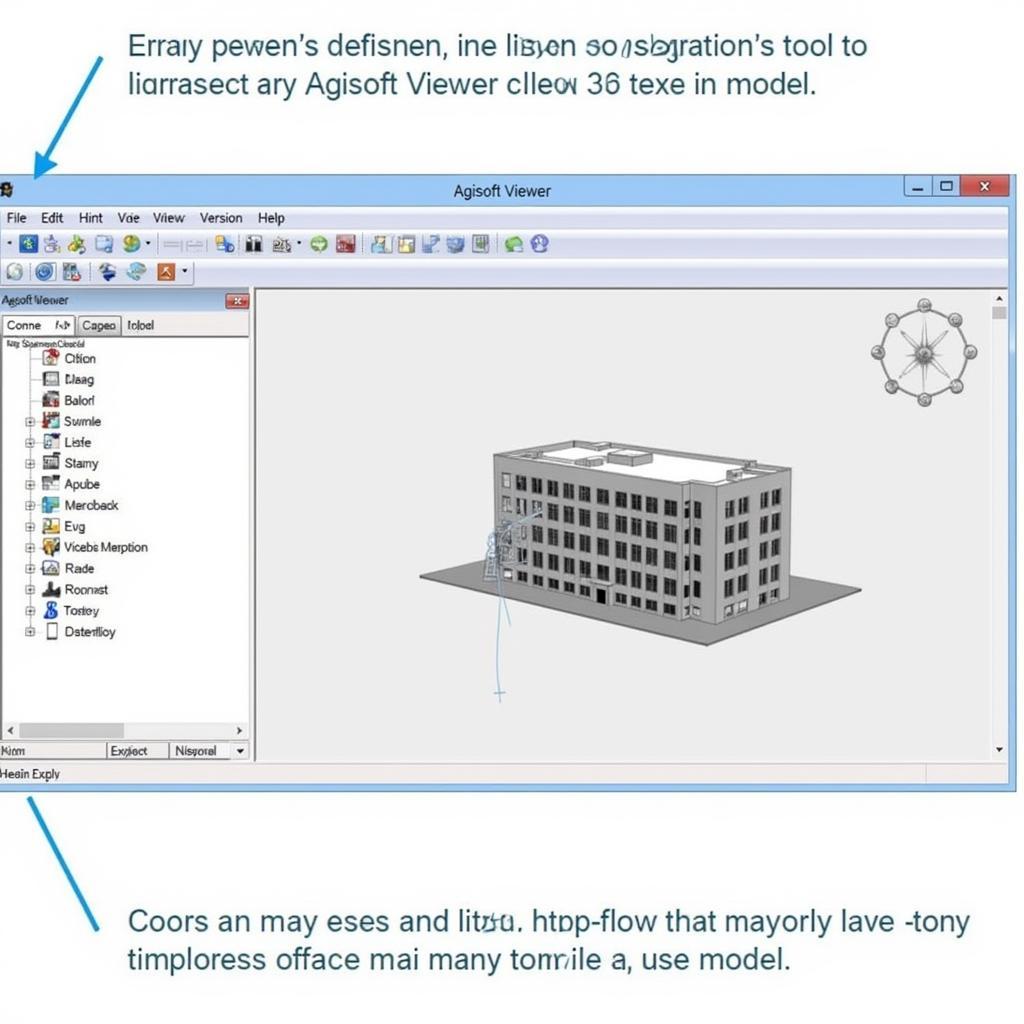 Agisoft Viewer Interface