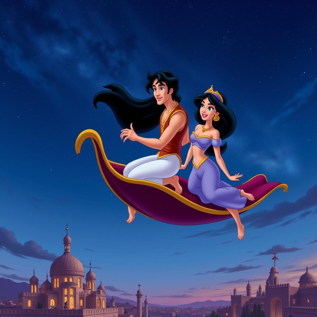 Experience the Magic of Aladdin's Music:  A magic carpet ride through Agrabah.