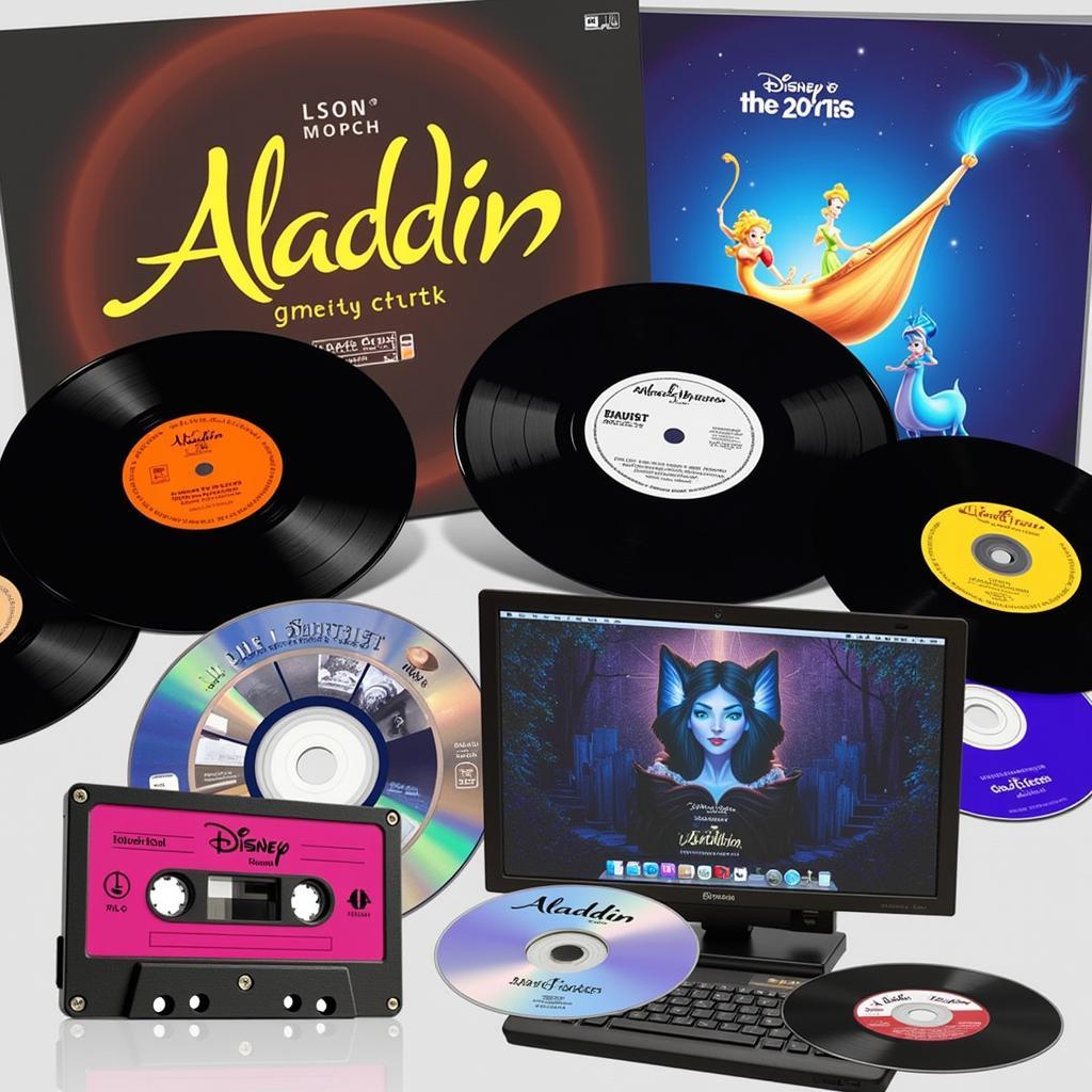 Aladdin Music: Various Versions and Formats