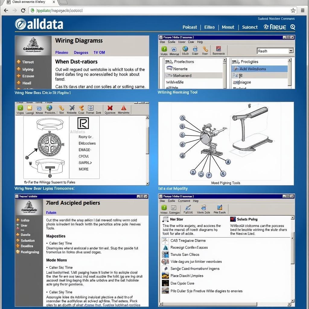 Alldata Interface Overview