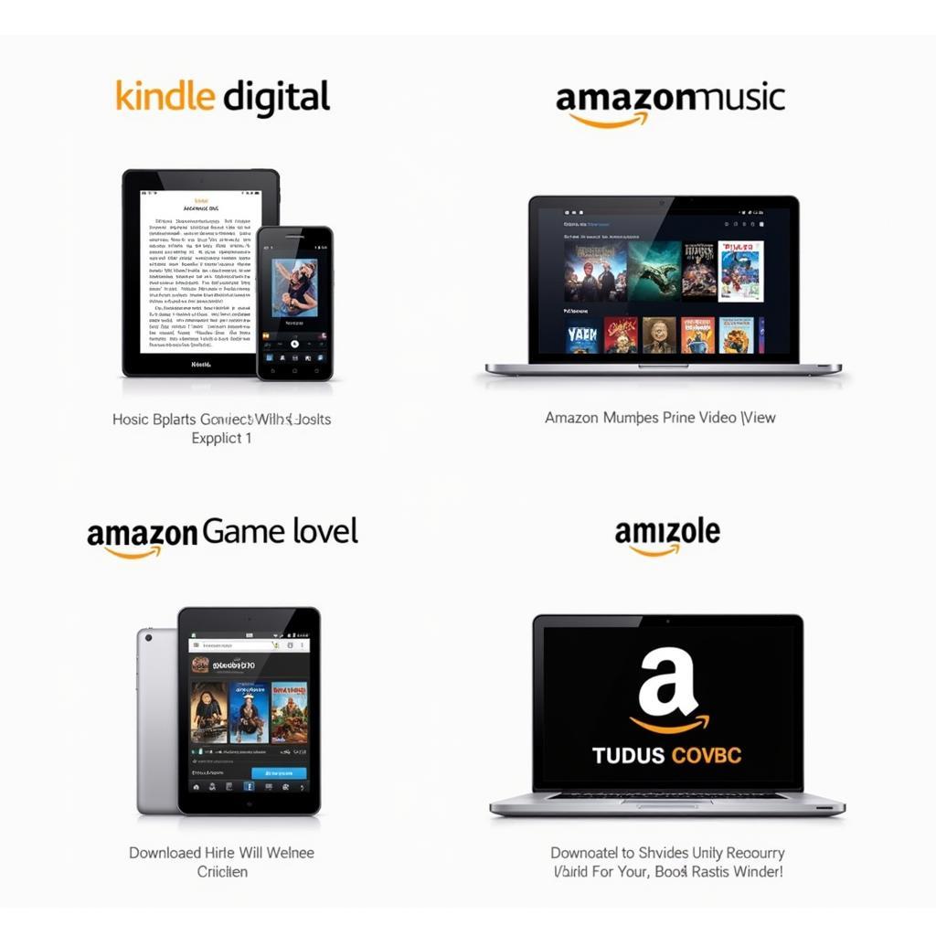 Examples of Amazon Digital Downloads