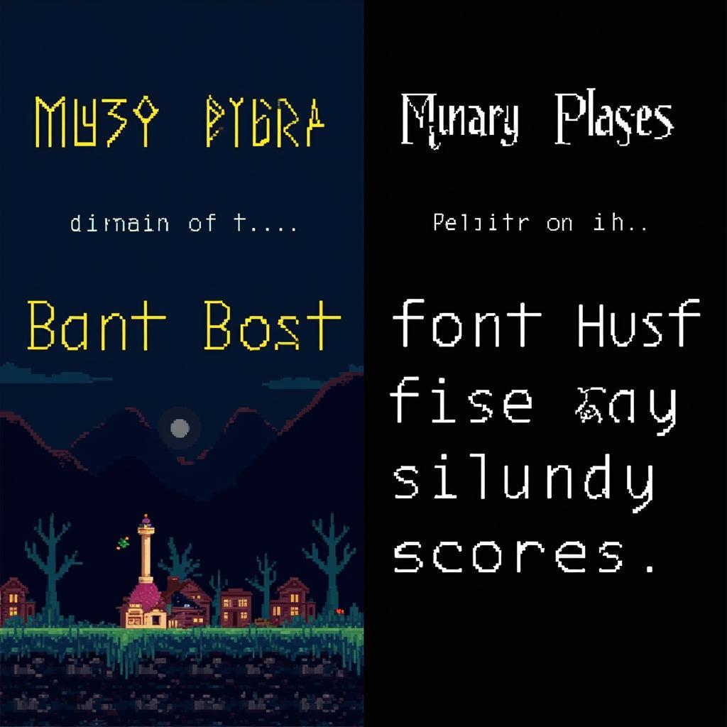 Android Gaming with Custom Fonts