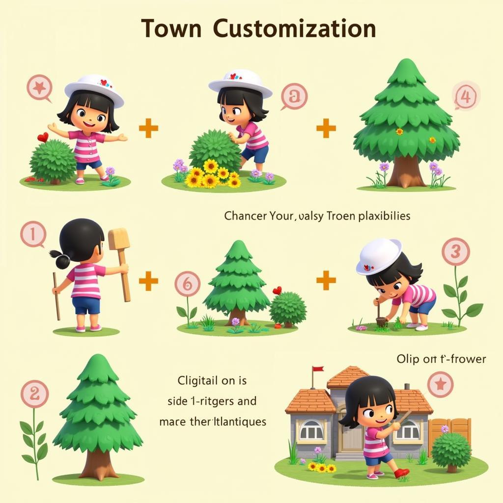 Animal Crossing Wild World NDS Town Customization