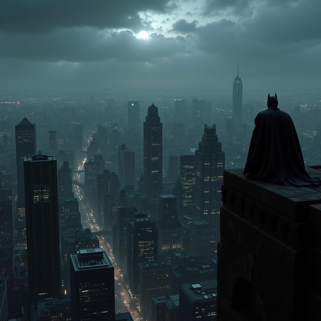 Batman Begins Game Exploration Gotham City