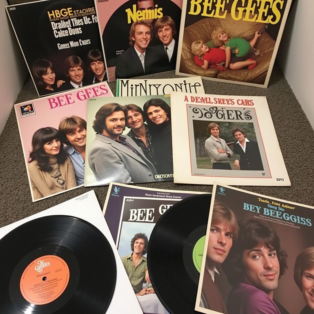 Bee Gees Vinyl Records Collection