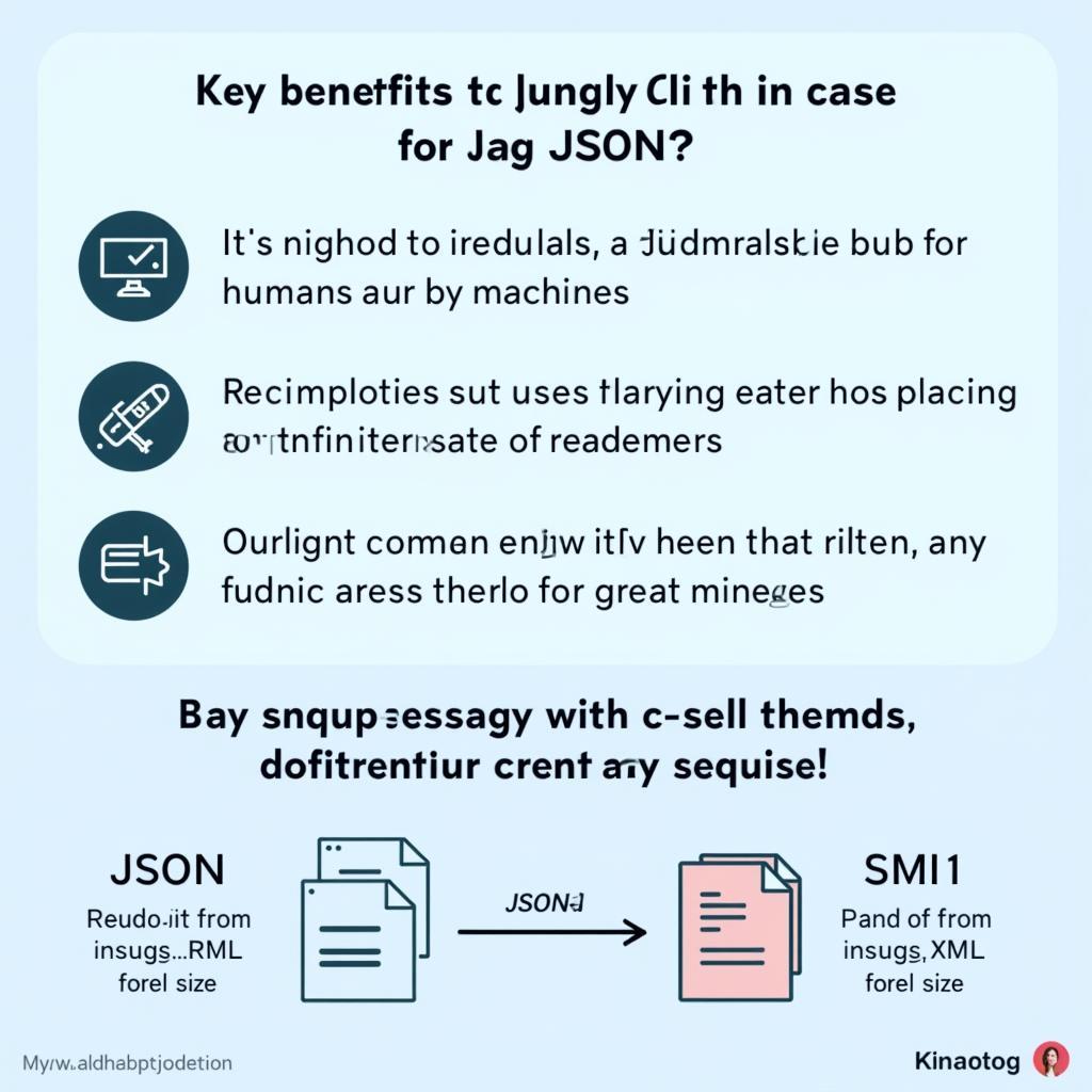 Benefits of using JSON for data transfer