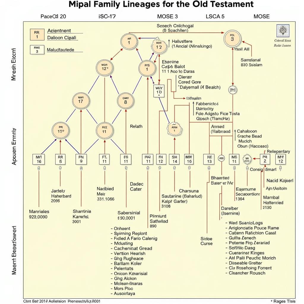 Old Testament Family Tree Chart