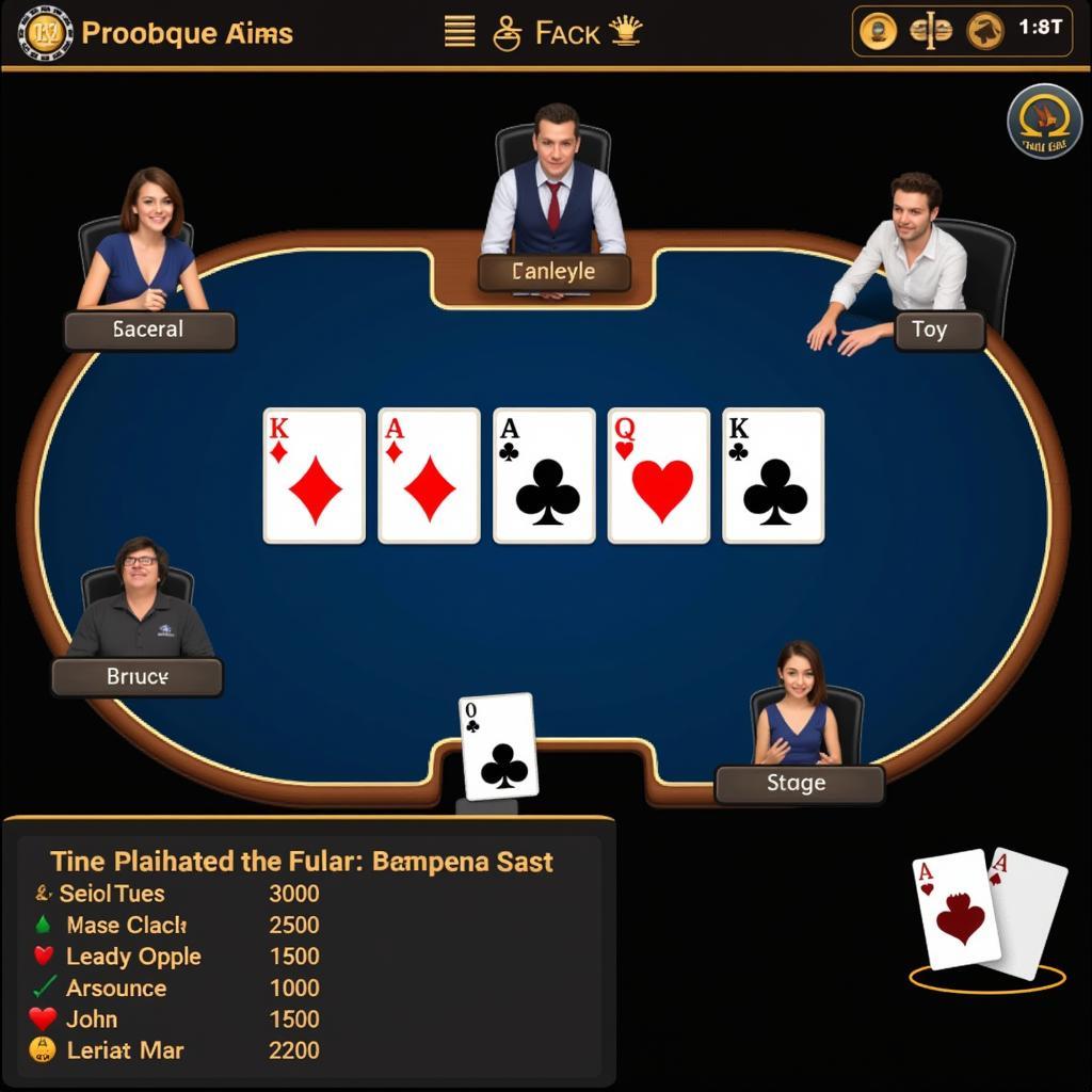 Black Chip Poker Gameplay