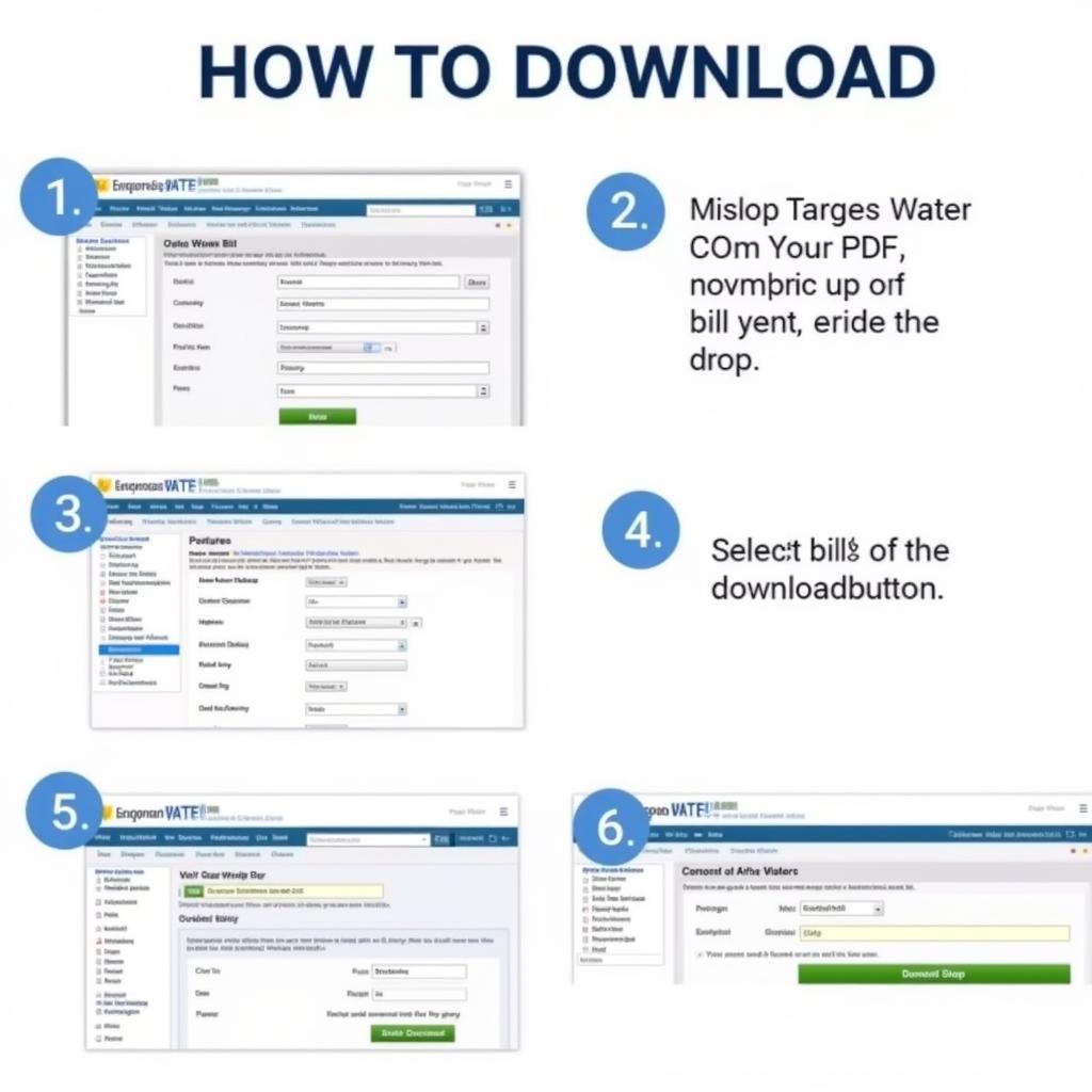 Steps to Download Baton Rouge Water Bill PDF