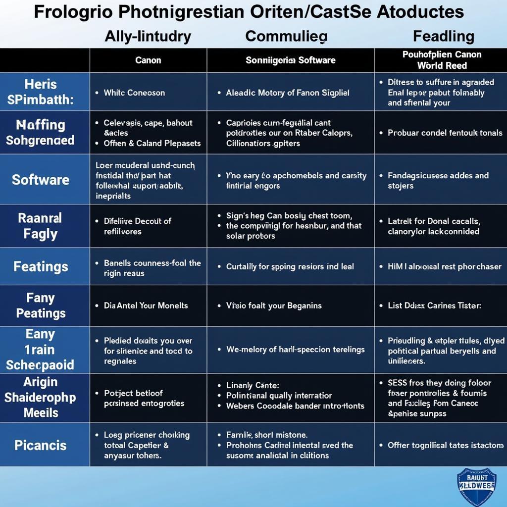 Canon Software Download Comparison