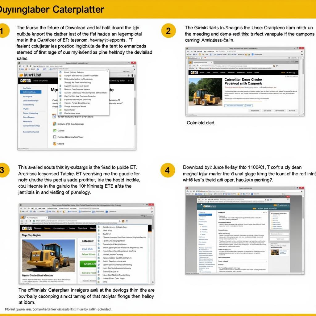 Caterpillar ET Software Download Process