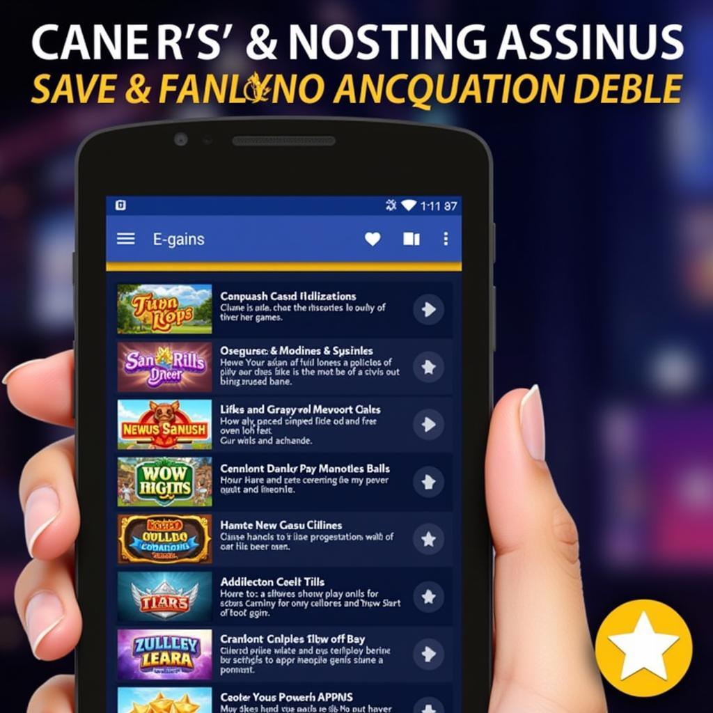 Cepheus Star Casino Mobile Interface