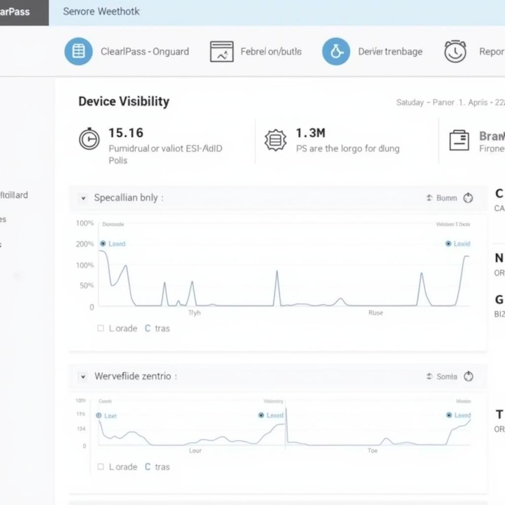 ClearPass OnGuard Dashboard Screenshot