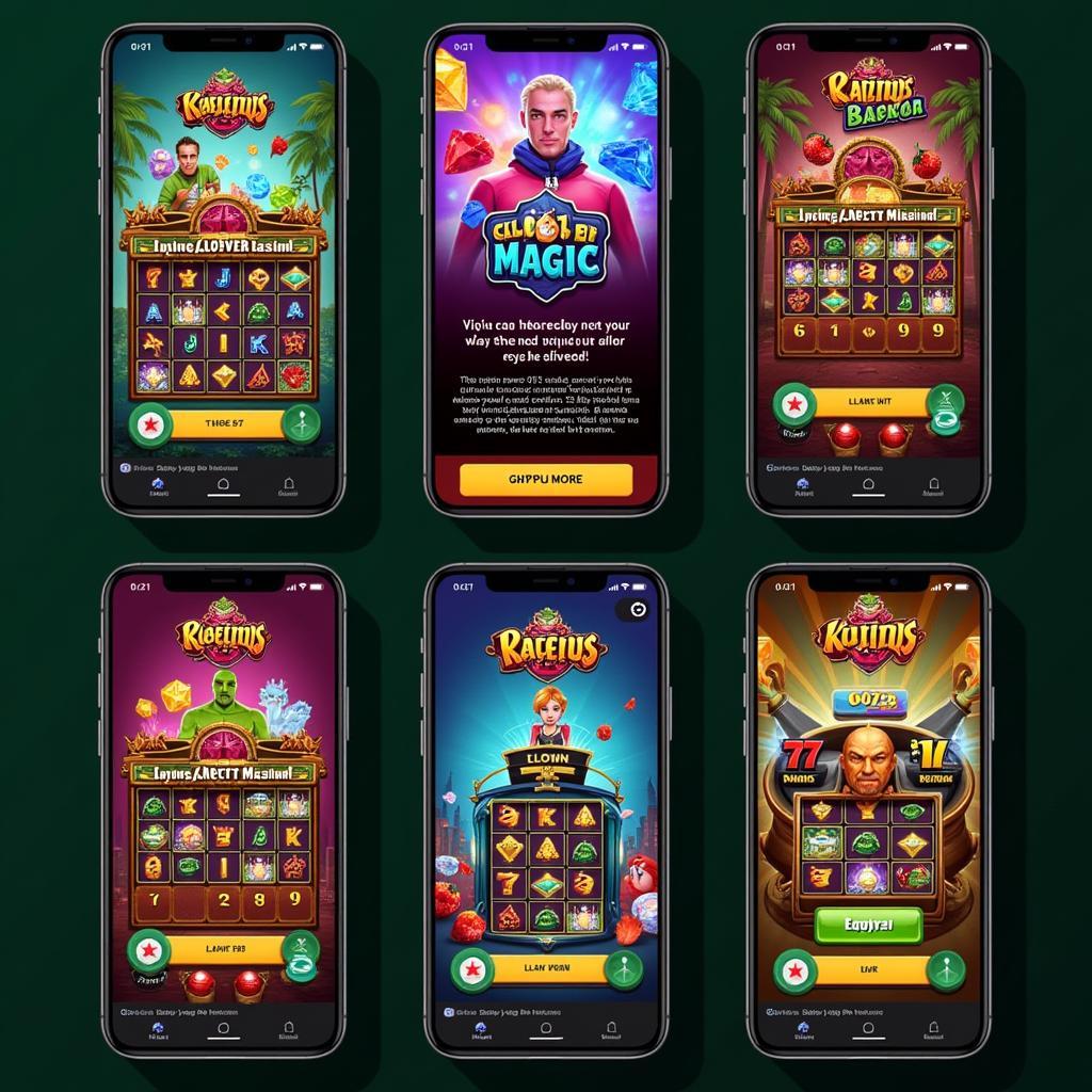 Clover Magic Casino App Gameplay Screenshots