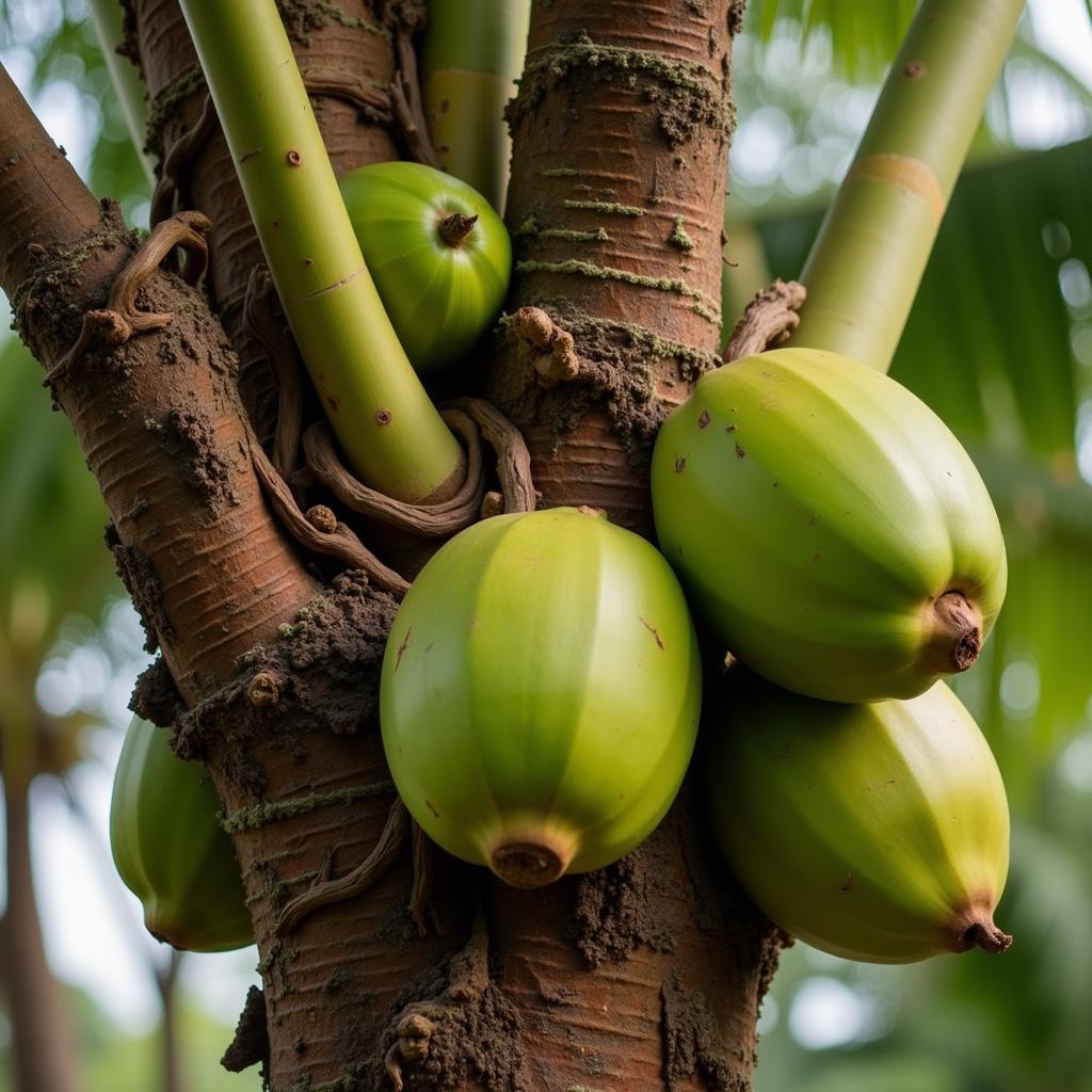 Coconut Tree Video Download Close-up Shot