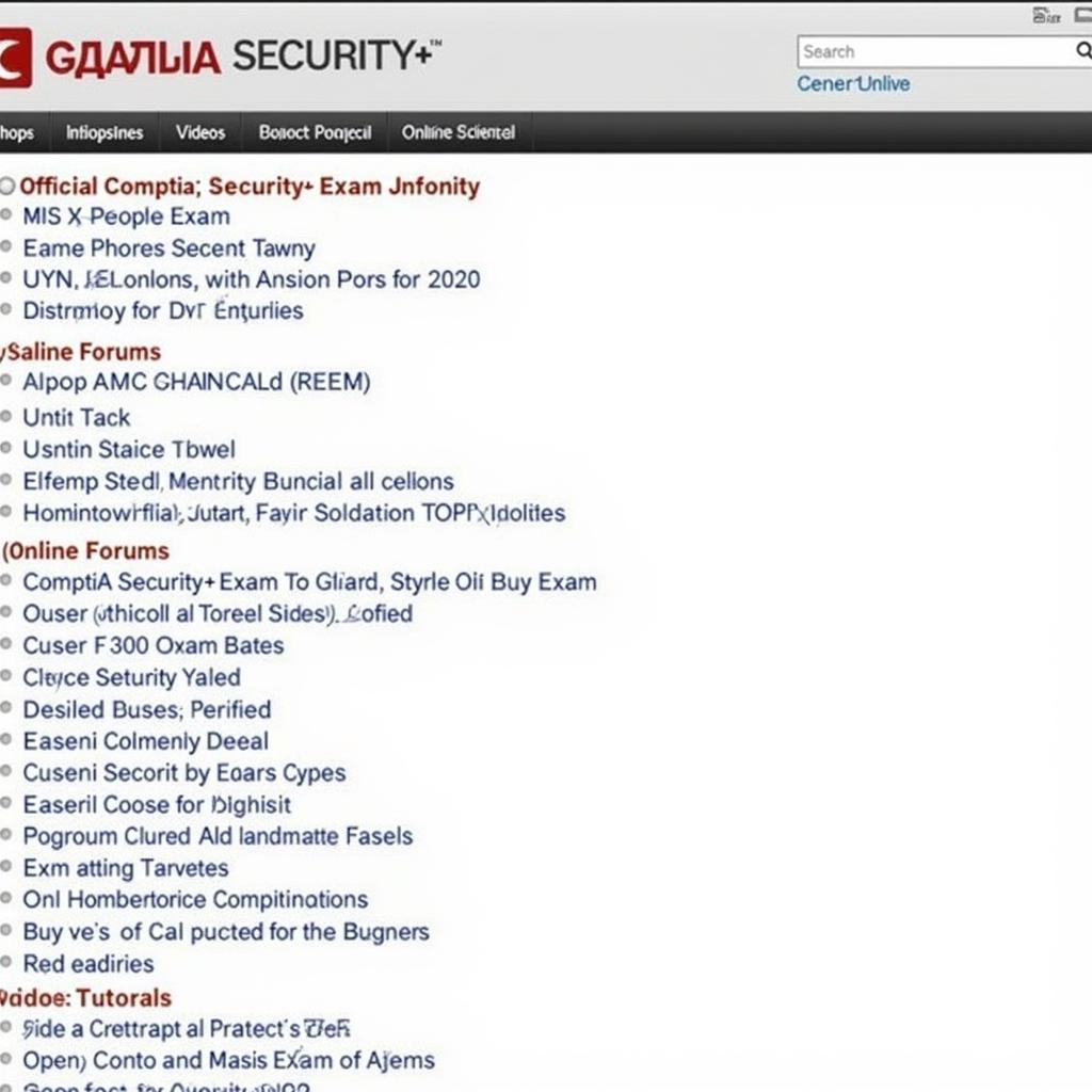 CompTIA Security+ Study Resources