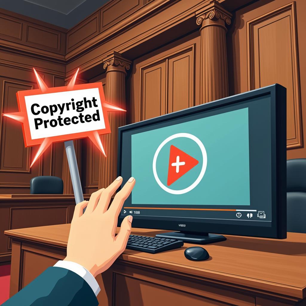 Copyright Infringement Illustration