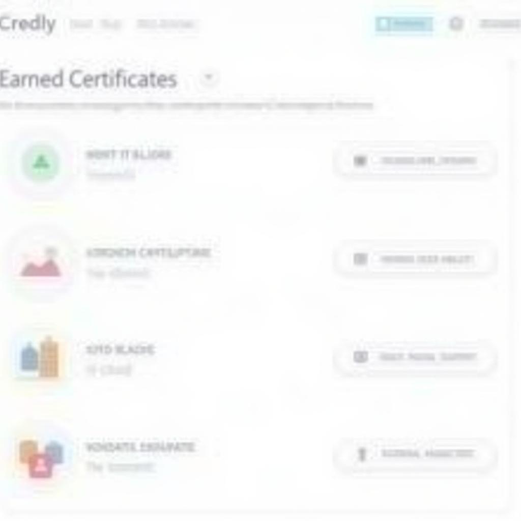 Credly Certificate Dashboard