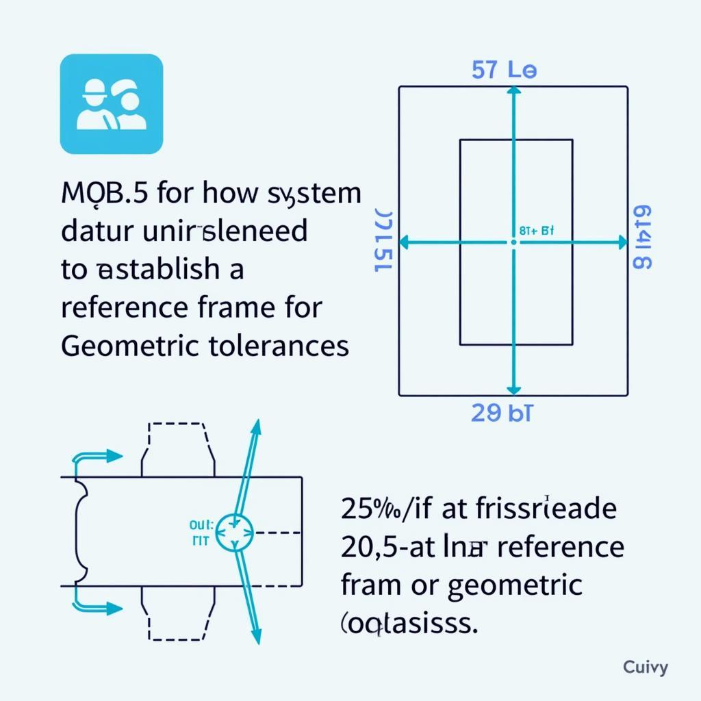 Datum System Example in ASME Y14.5M