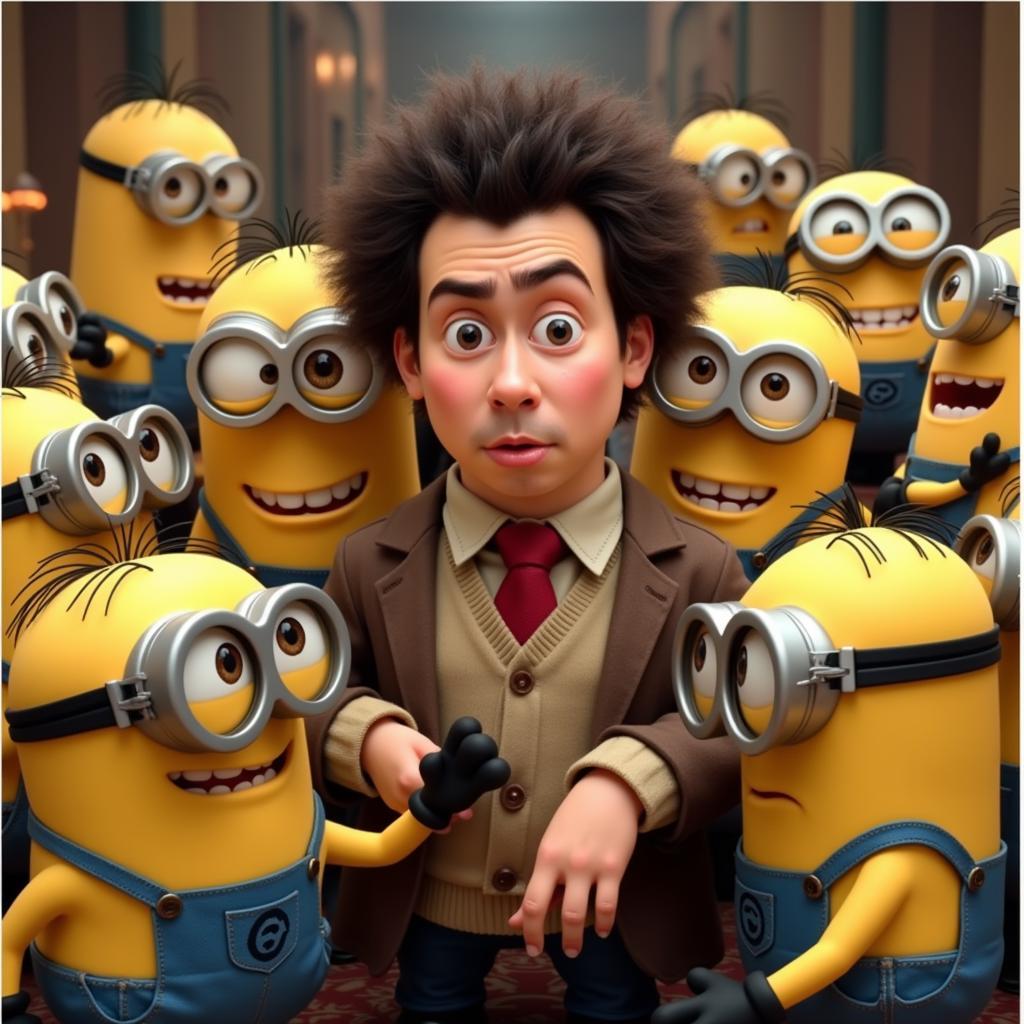 Gru and Minions in Despicable Me 2