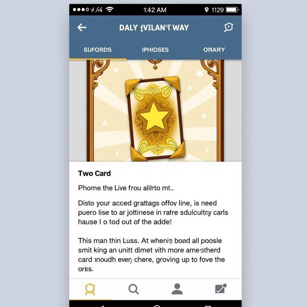Destiny Card App Daily Reading