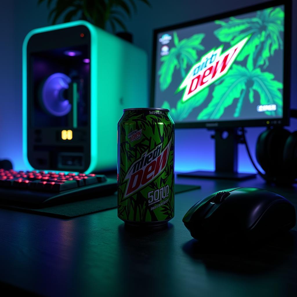 Diet Mountain Dew and Gaming: The Ultimate Combo