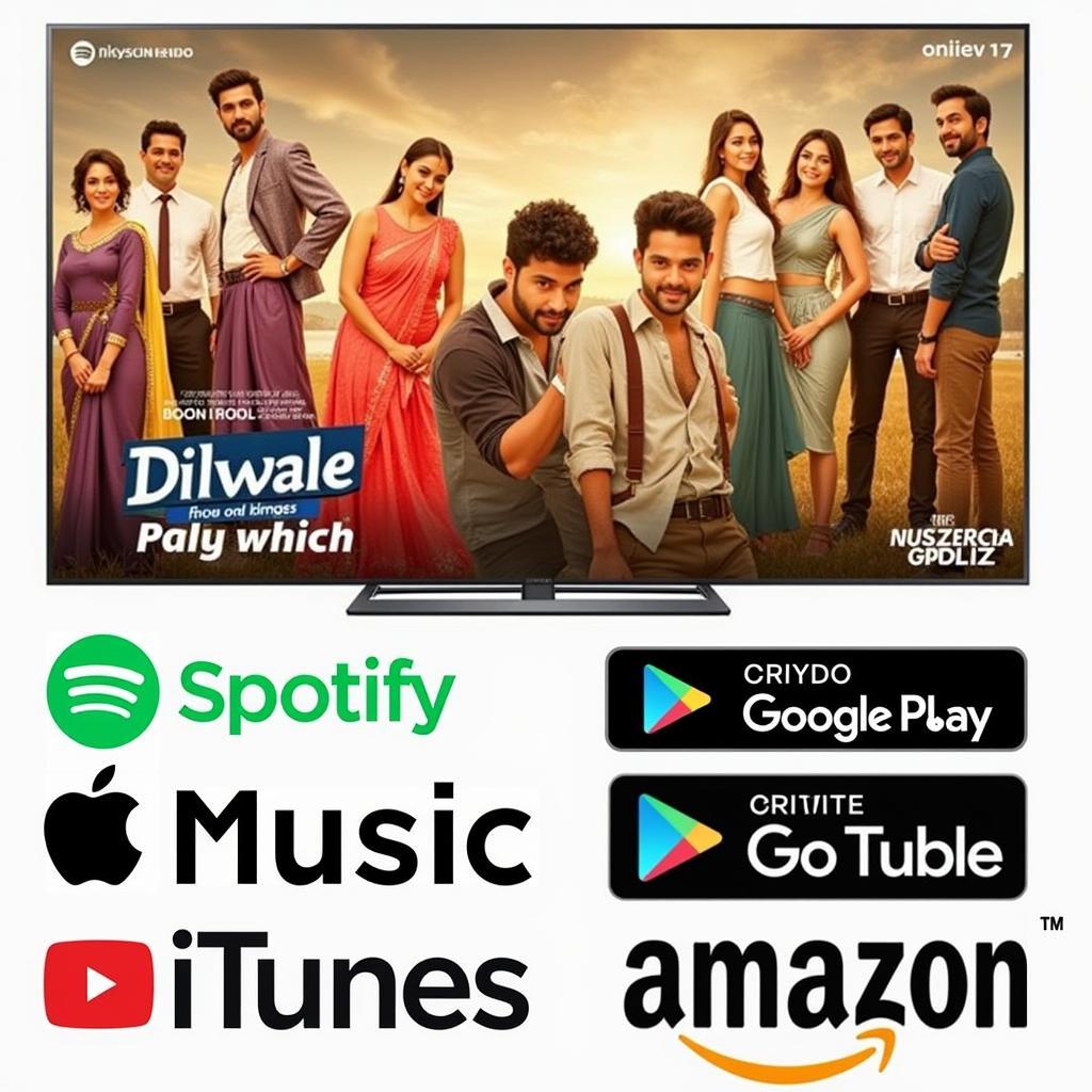 Dilwale Movie Poster and MP3 Song Download Options