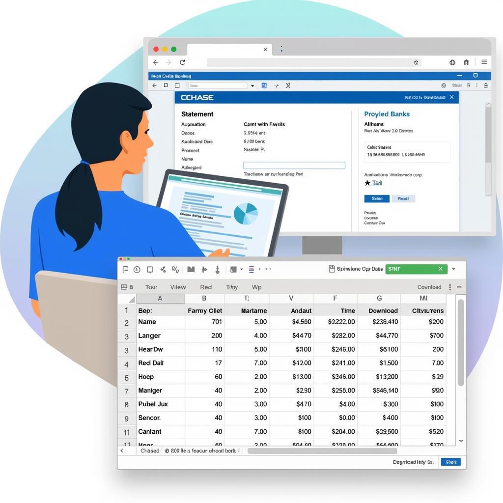 Downloading Chase Bank Statement as CSV