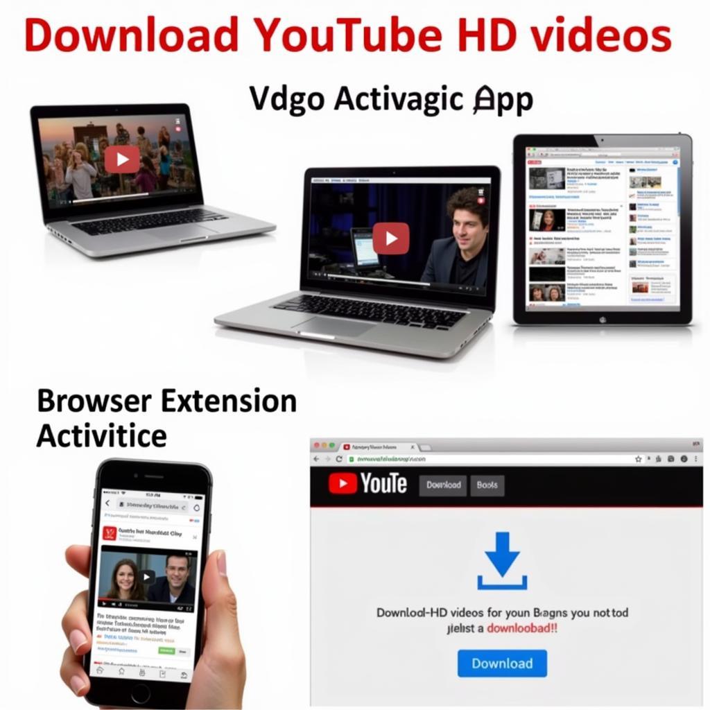 Downloading YouTube videos in HD using various methods