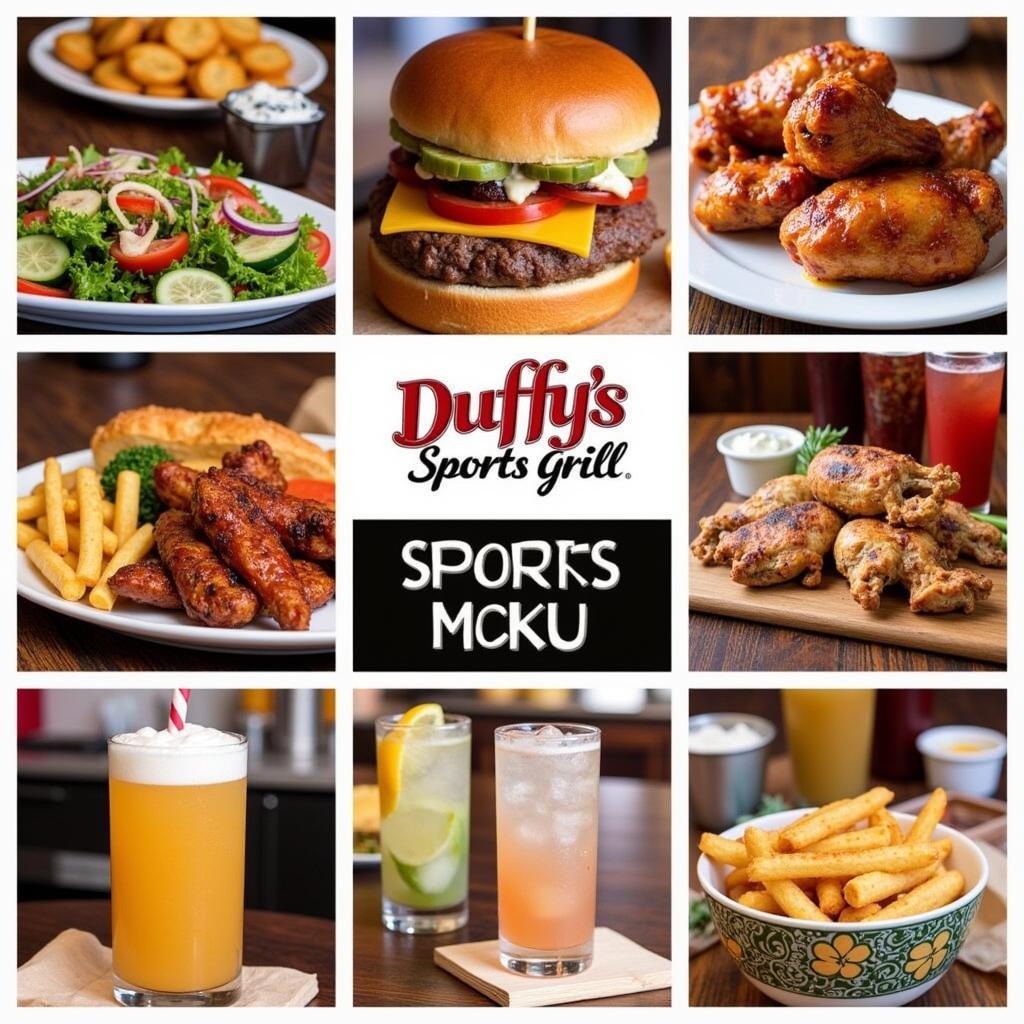 Duffy's Menu Variety