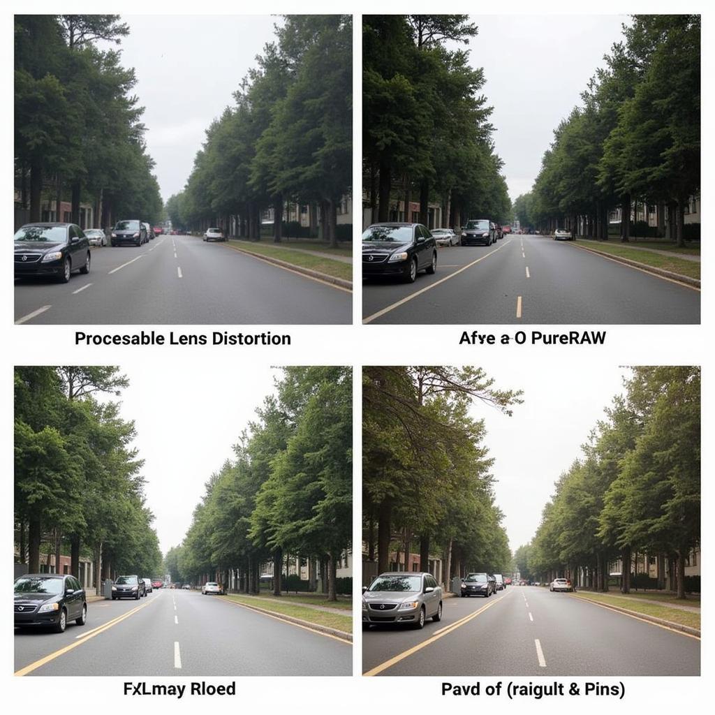 DXO PureRAW Optical Corrections Comparison