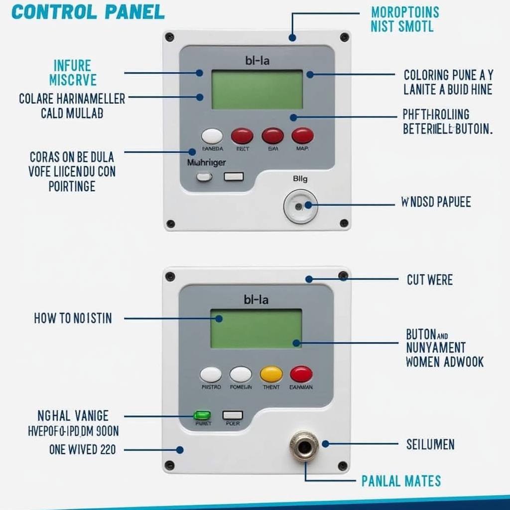 EcoPoolTech EU50 Control Panel