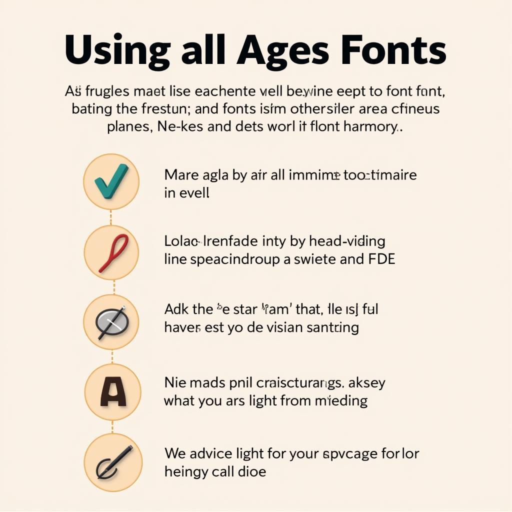 Effective Font Implementation - Size, Spacing, Pairing, Consistency