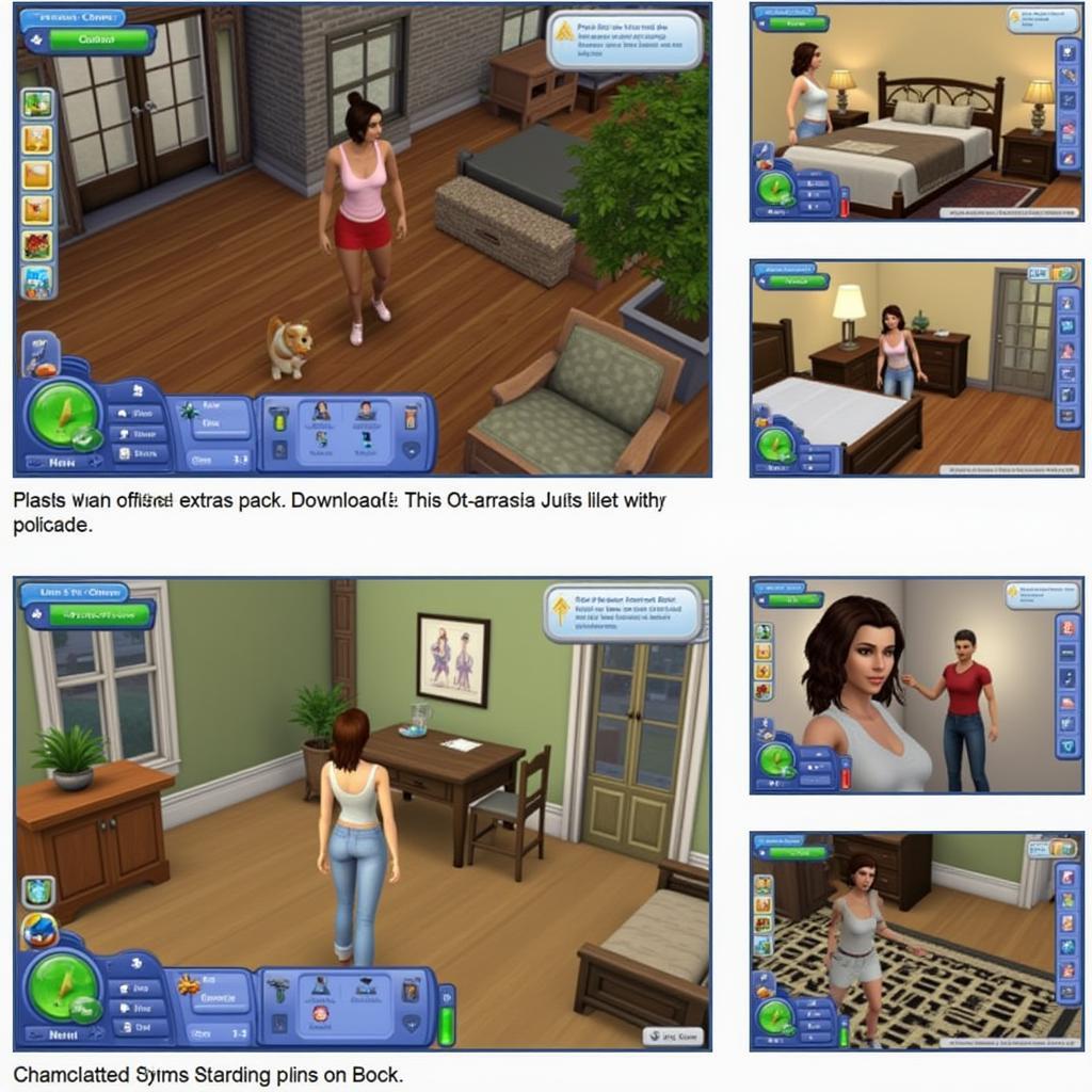 Enjoying Sims 2 Extras Packs in-game