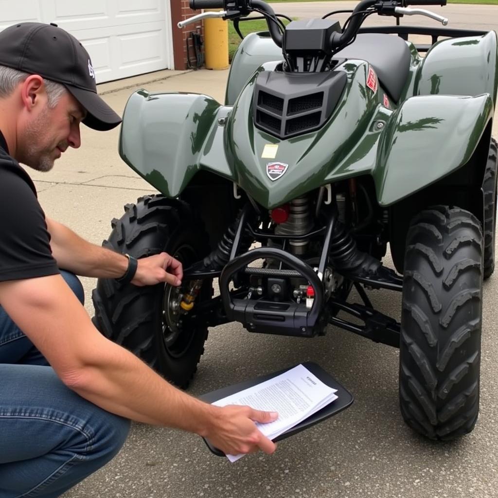 Performing Essential ATV Maintenance