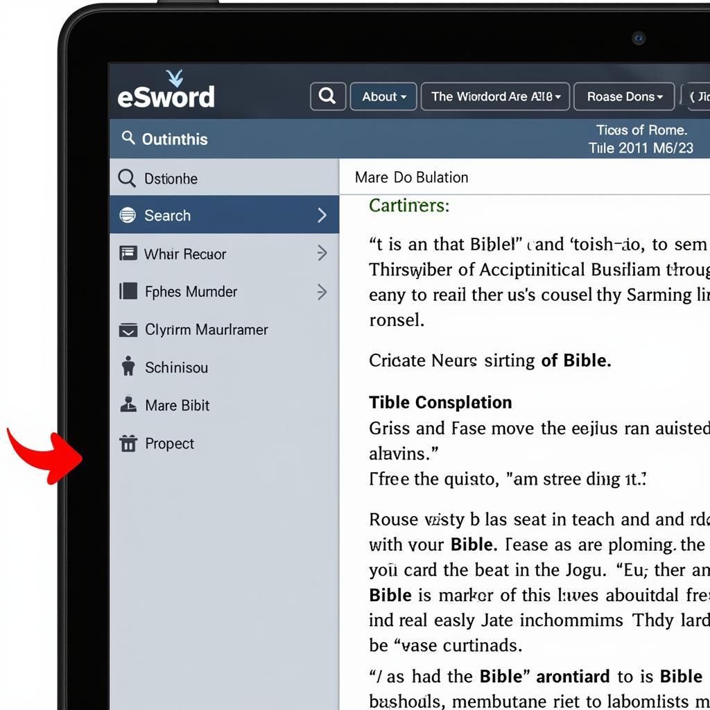 eSword Bible Study Software Features and Benefits