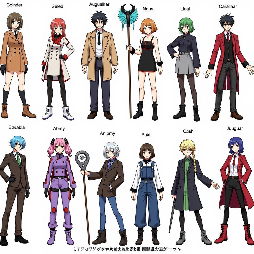 Evangelion Battle Orchestra Character Roster