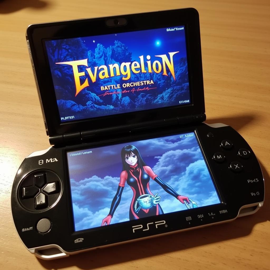 Evangelion Battle Orchestra on PSP Console