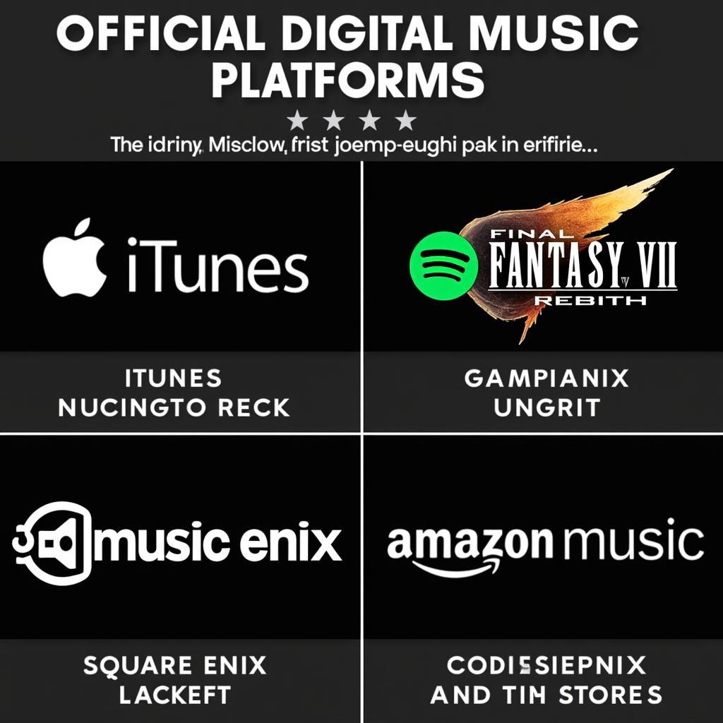 Official Download Platforms for Final Fantasy VII Rebirth Soundtrack