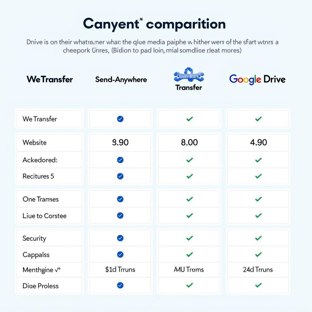 Comparing File Transfer Options