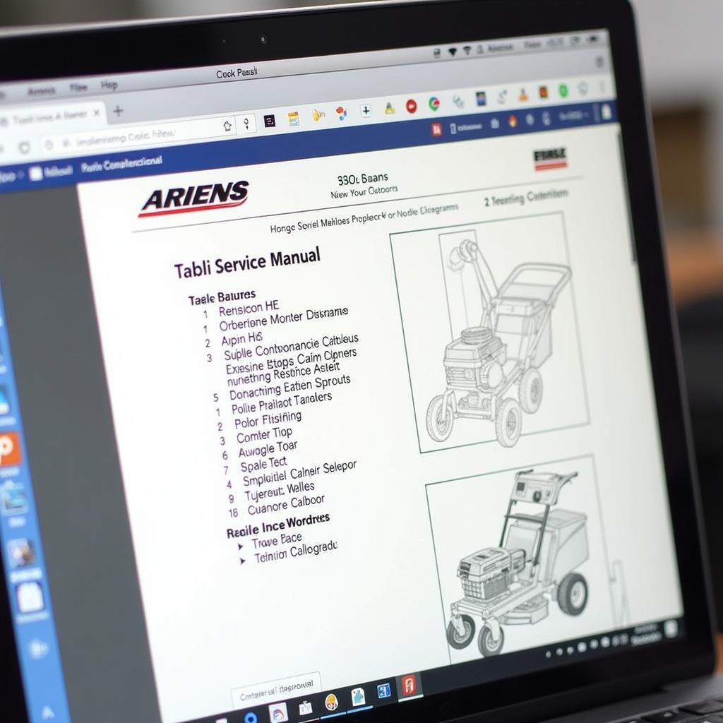 Finding Free Ariens Service Manuals PDF