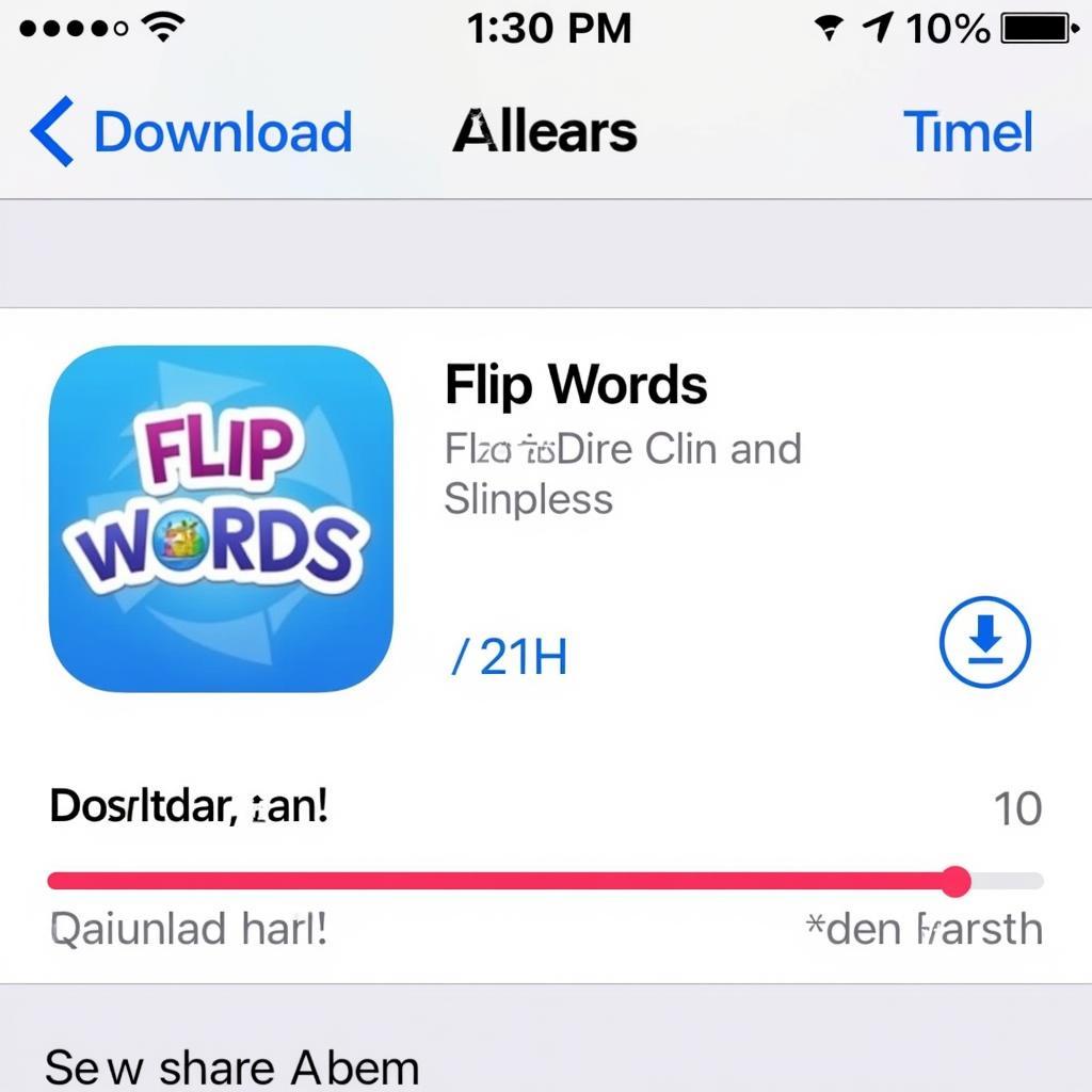 Flip Words Download from App Store