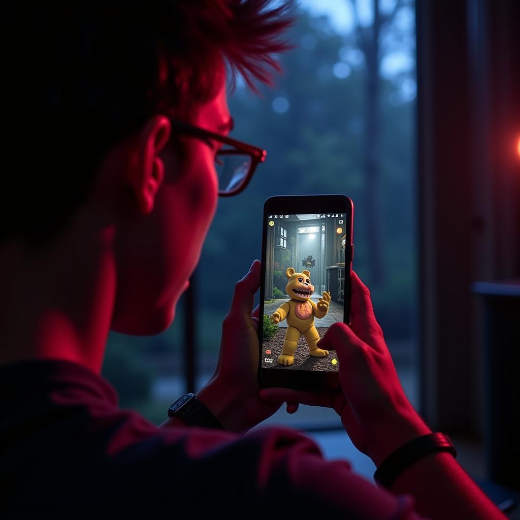 FNAF Real-Time Gameplay on Android