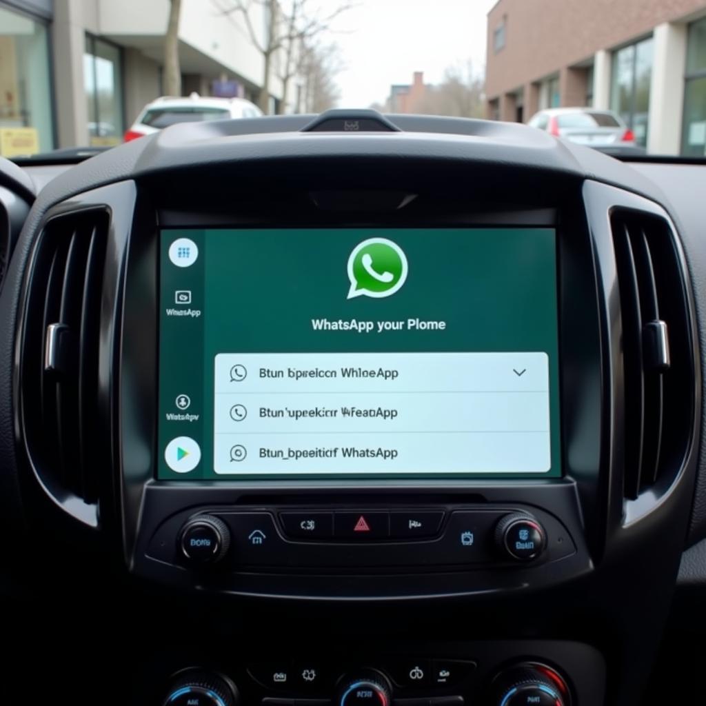 Ford SYNC WhatsApp Integration via Apple CarPlay/Android Auto