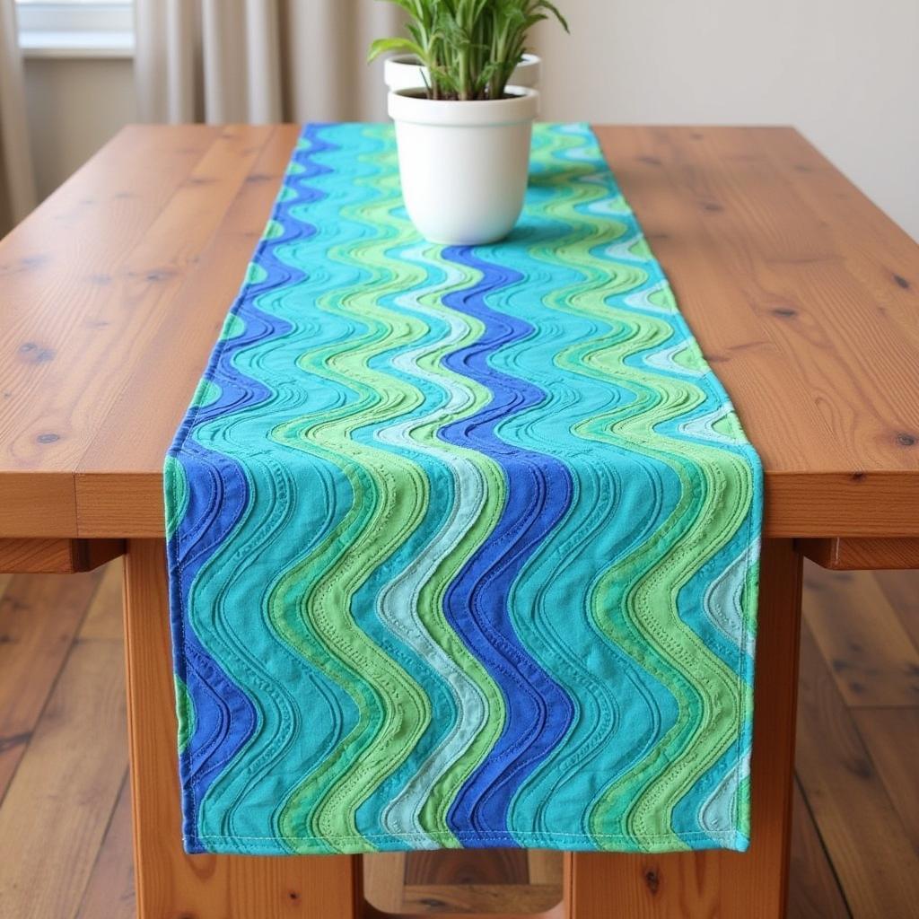 Free Bargello Table Runner Pattern Download