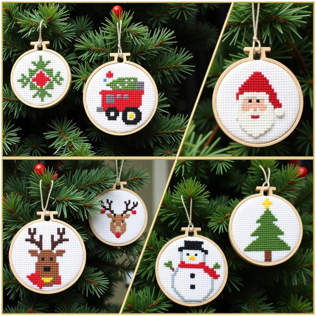 Free Cross Stitch Christmas Ornament Patterns